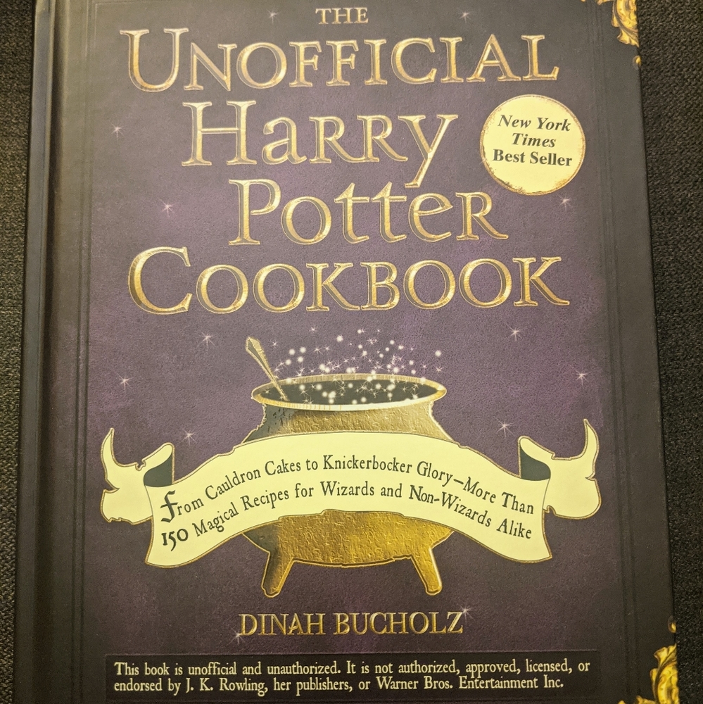 The Unofficial Harry Potter Cookbook NEW